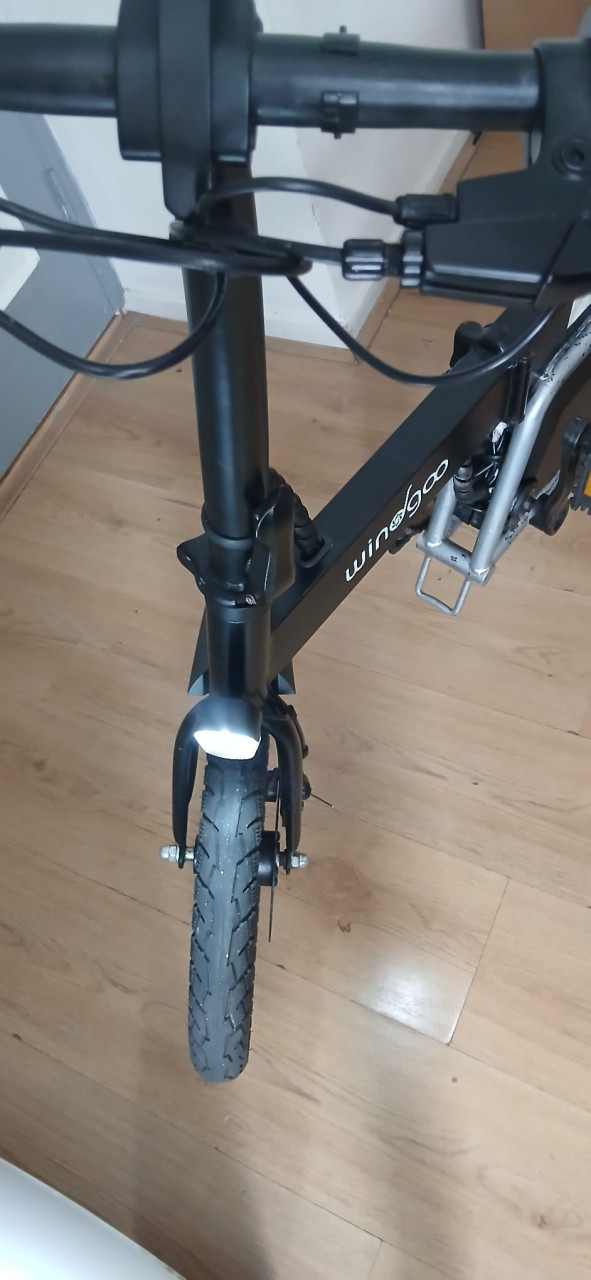 Ebike windgoo incl lader en app met gpsts, route planner,  stand enzv