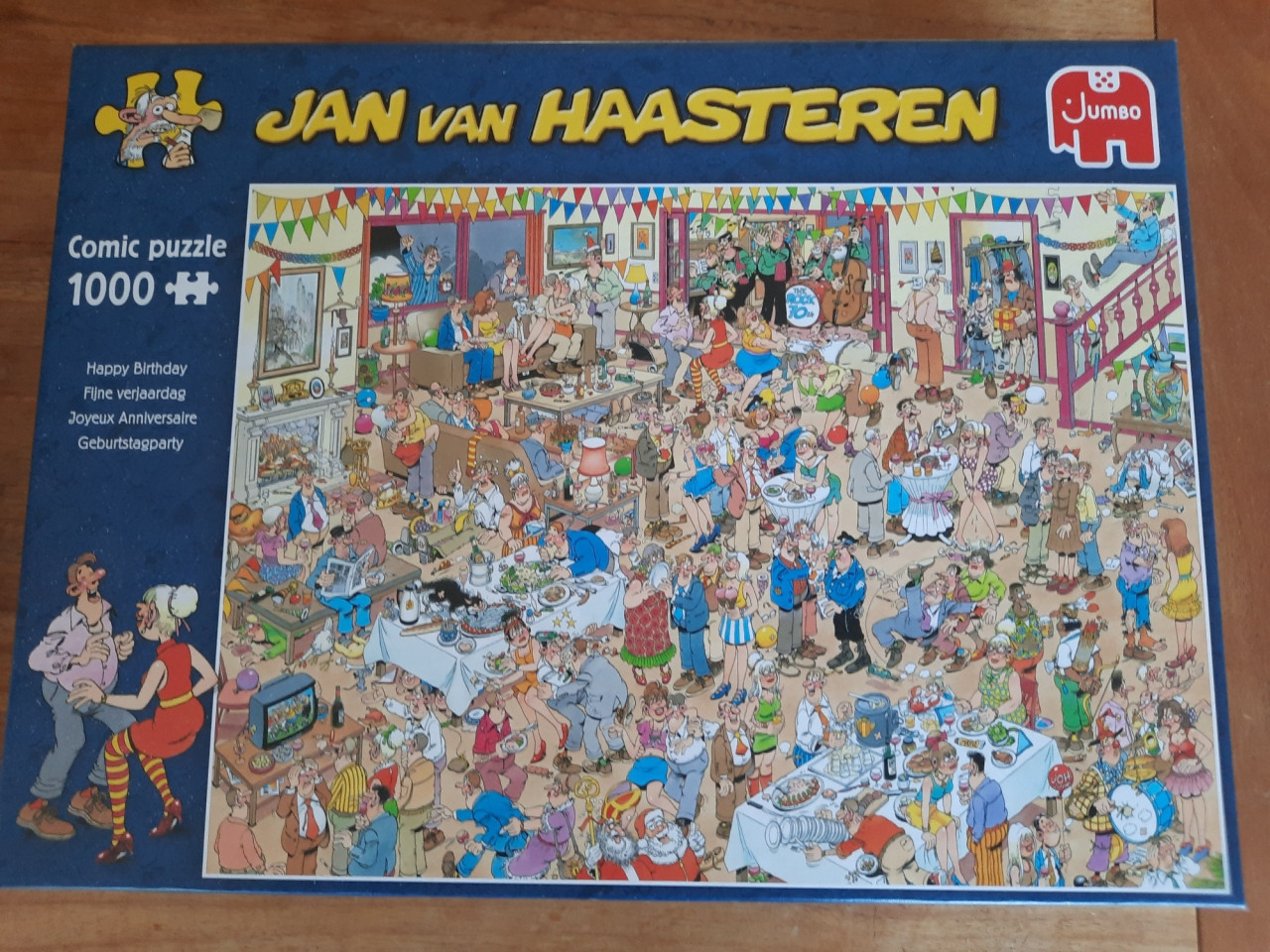 Jan van Haasteren puzzel 1000 st fijne verjaardag