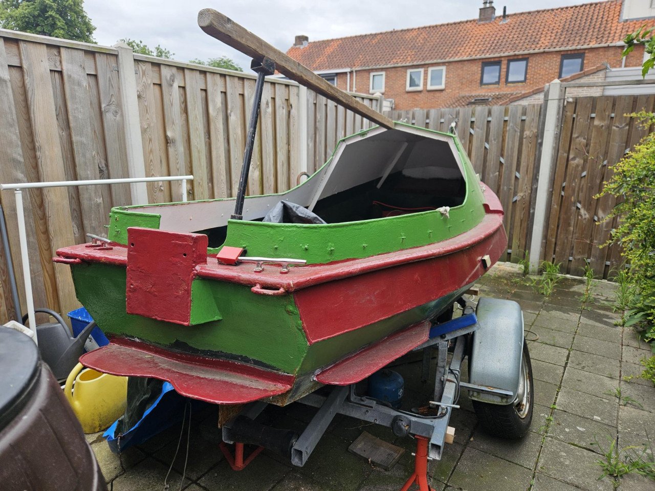 Vlet met trailer