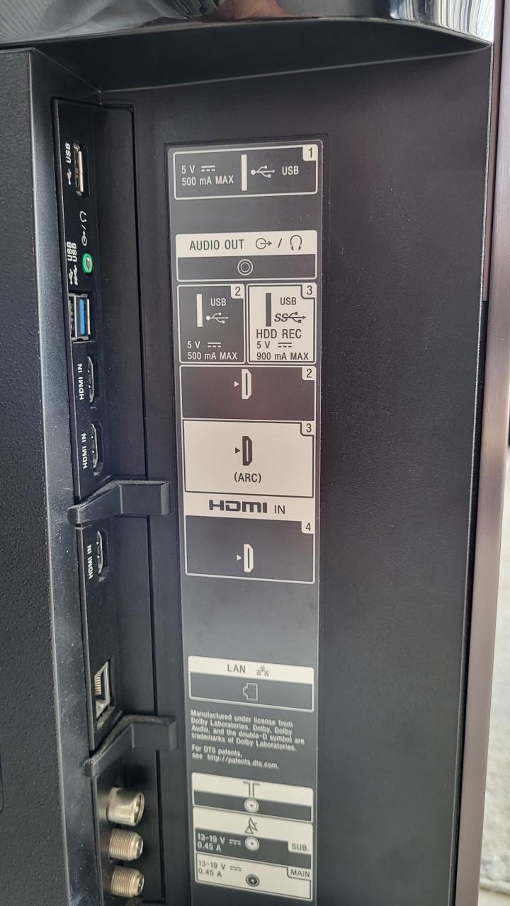 Sony Bravia 43 inch 4K televisie