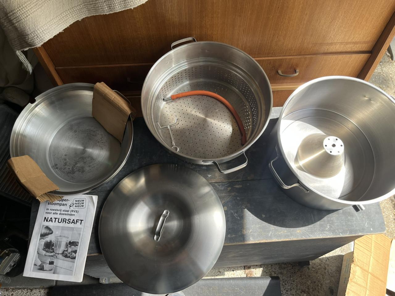 Ontsapper Stoomextractor Roestvrijstaal