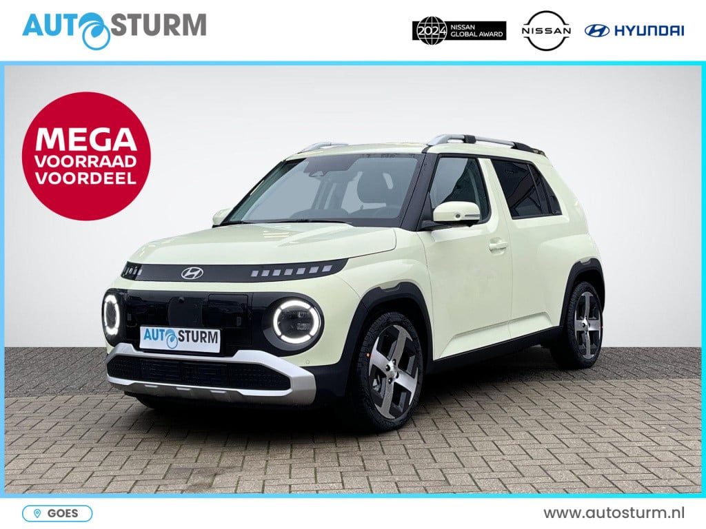 Hyundai Inster evolve 49 kwh winter + technology pack direct beschikbaar!