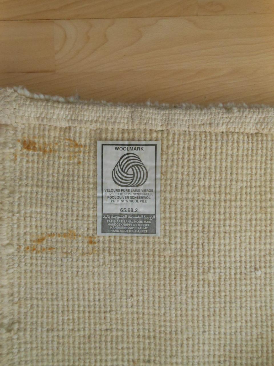 Handgeknoopt Berber vloerkleed