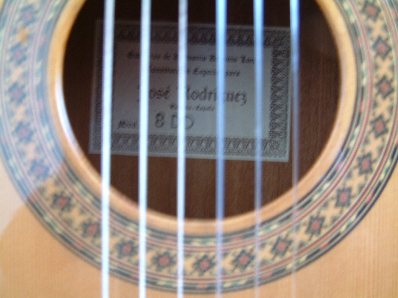 Gitaar Nylon snaren Jose  Rodrigeuz  8-D D [  de echte Spaanse  gitaar ]
