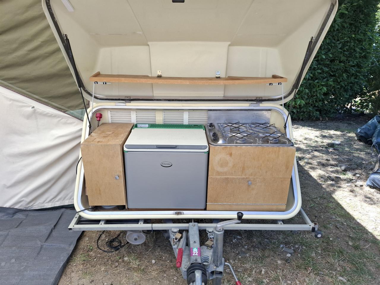 Holtkamper Cocoon M - vouwwagen - nieuwe banden!