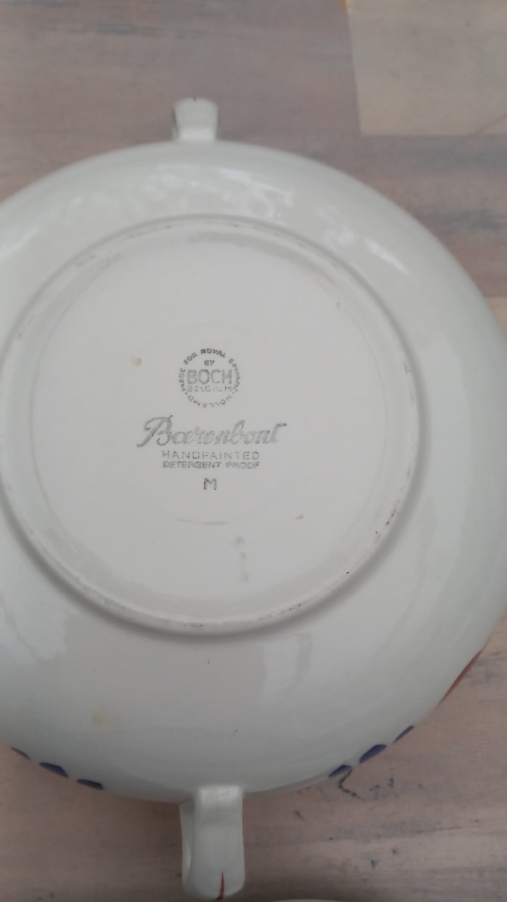 Boerenbont dekschalen