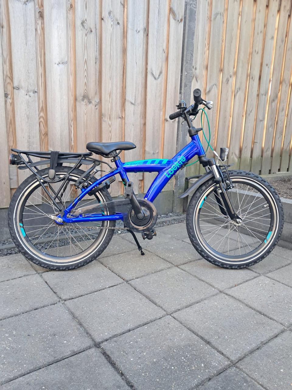 Mooie 20 inch Loekie Snake Jongensfiets