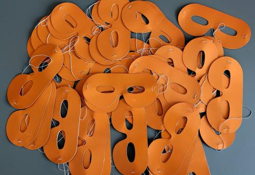 500 Oranje maskers – Perfect voor het WK voetbal!
