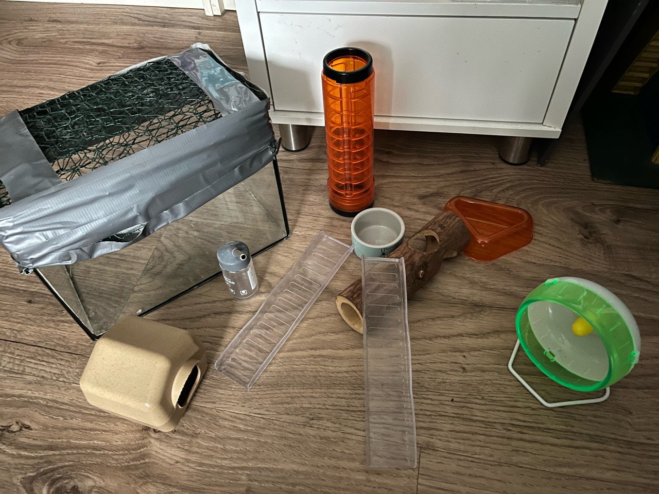 Praktische en gave (dwerg) hamsterkooi