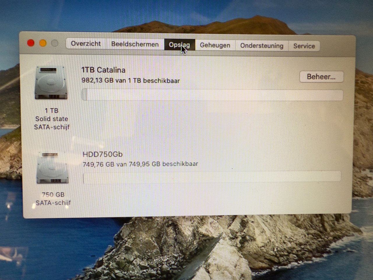 MacBook Pro 15 - i7 2,6 Ghz Quad-Core, 16MB RAM, 1TB SSD en 750 Gig HDD.
