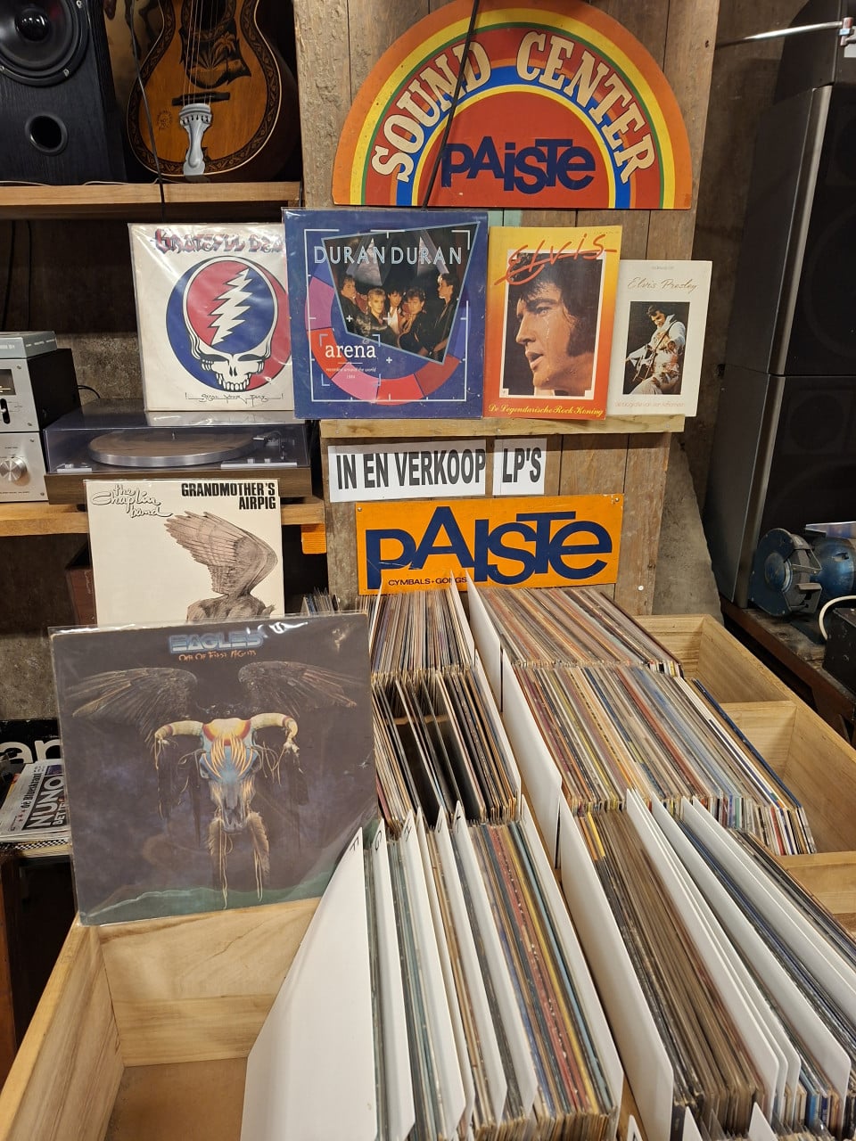 In en verkoop lps