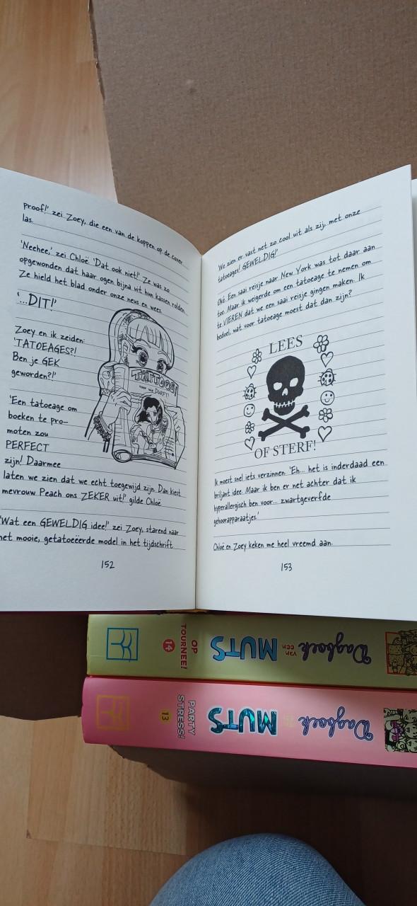 Serie dagboek van een muts