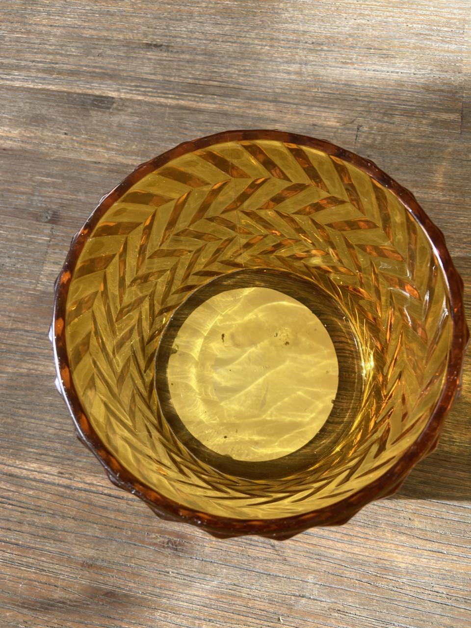 Mooie glazen pot