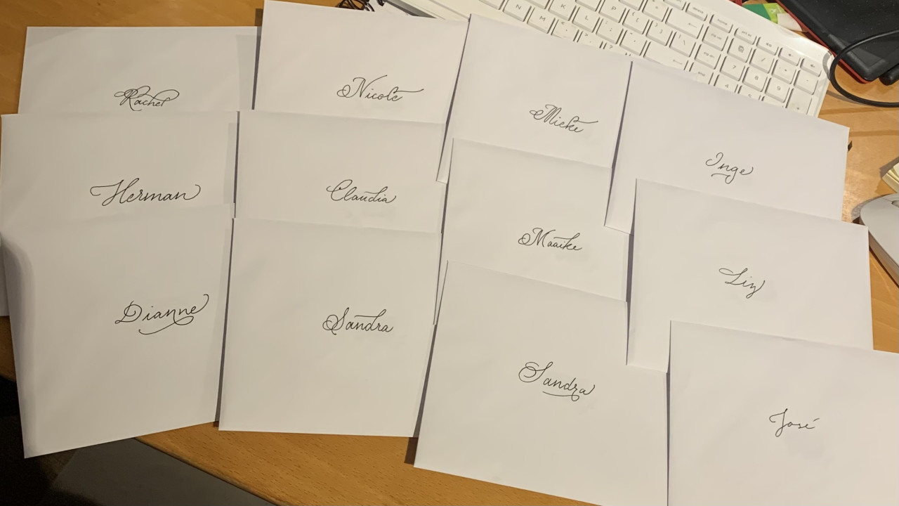 Schoonschrijven/Kalligrafie club