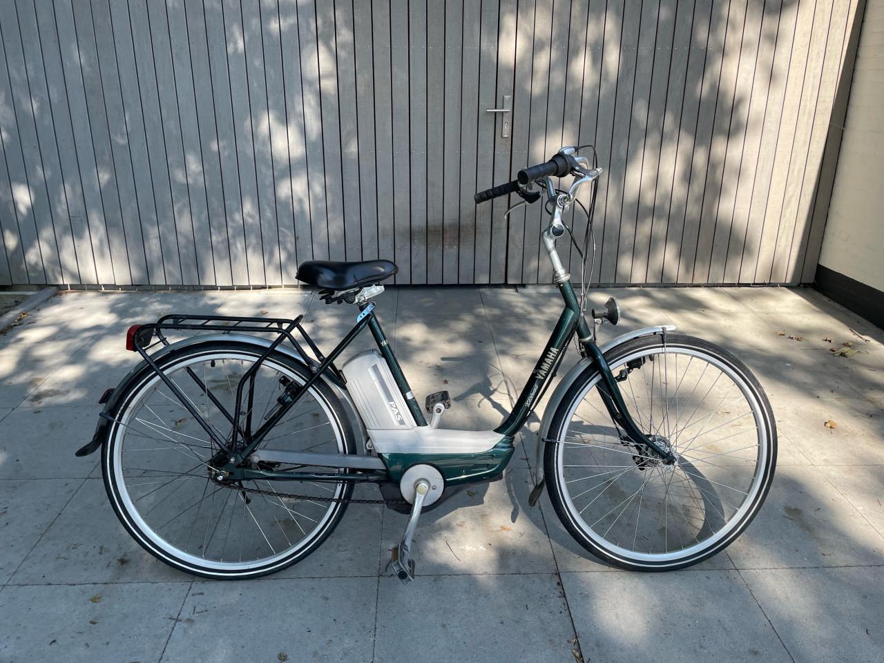 Elektrsche damesfiets.