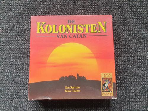 Het beroemde Kolonisten van Catan in keurige staat (eerste versie)