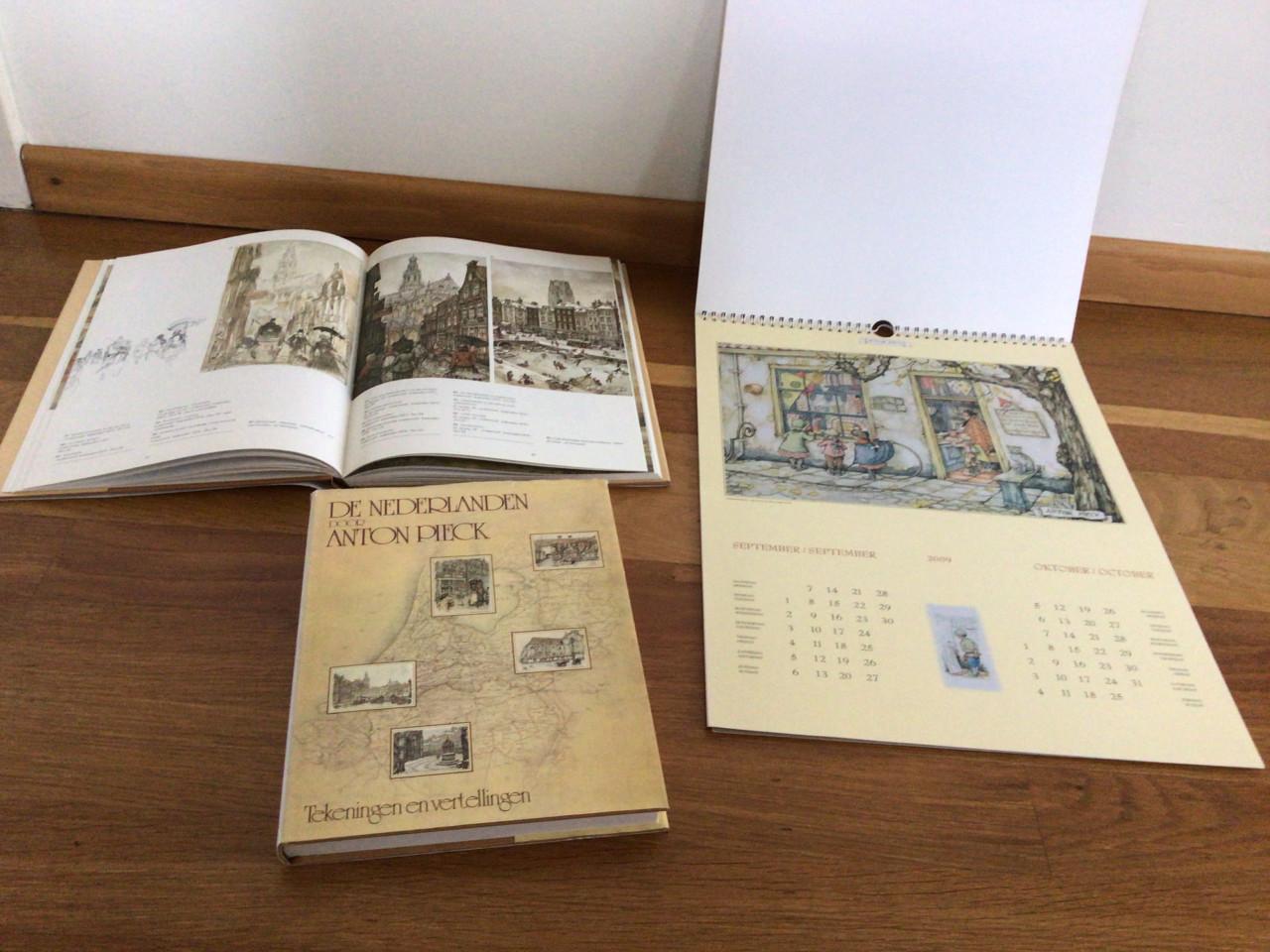 Boeken, kalender Anton Pieck