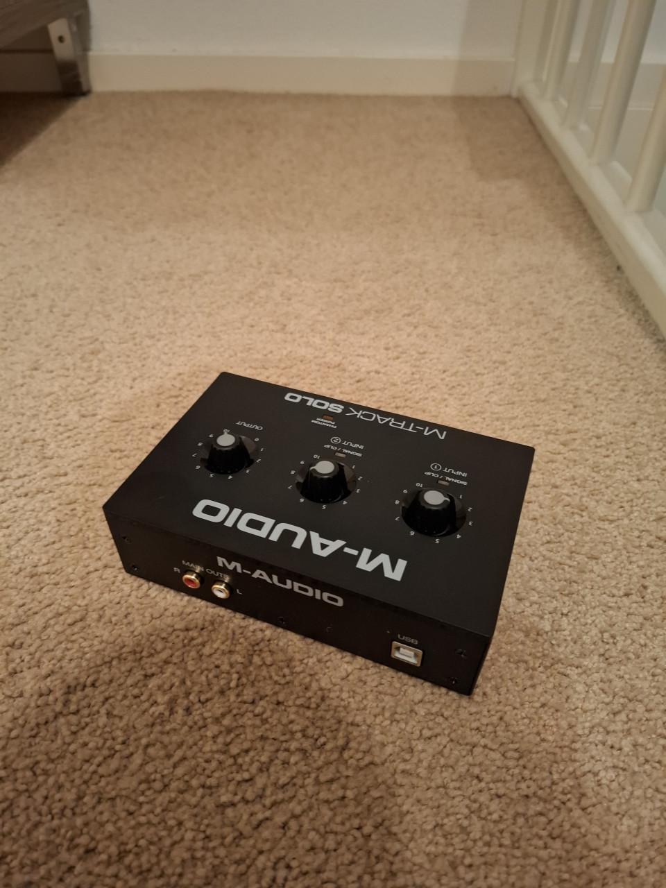 Audio interface M audio Solo