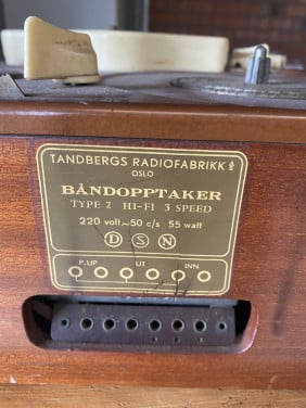 Bandrecorder Tandbergs