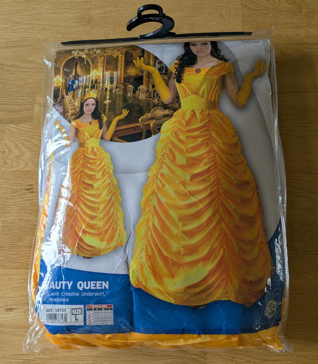 Gele prinsessenjurk van Milano