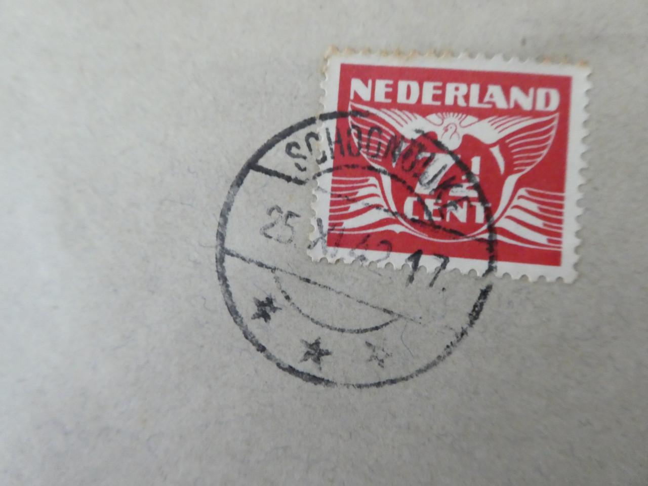 Envelop, 1947, Schoondijke-Sluis