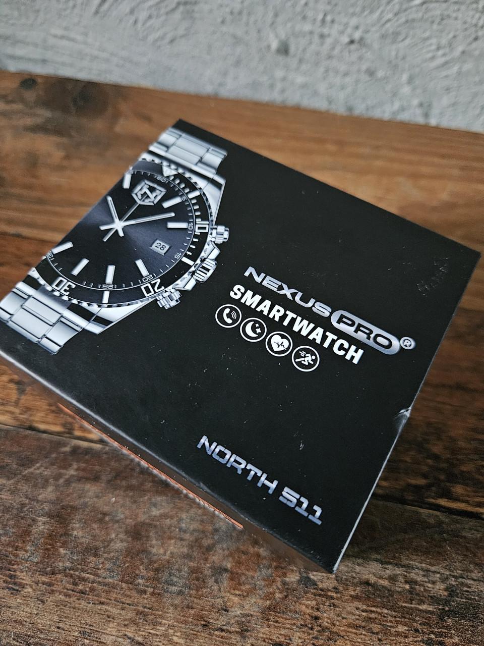 Zgan Nexus Pro Smartwatch North S11 - Zilver/Zwart