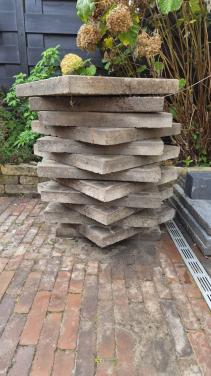 GRATIS! Betontegels 50 x 50 cm