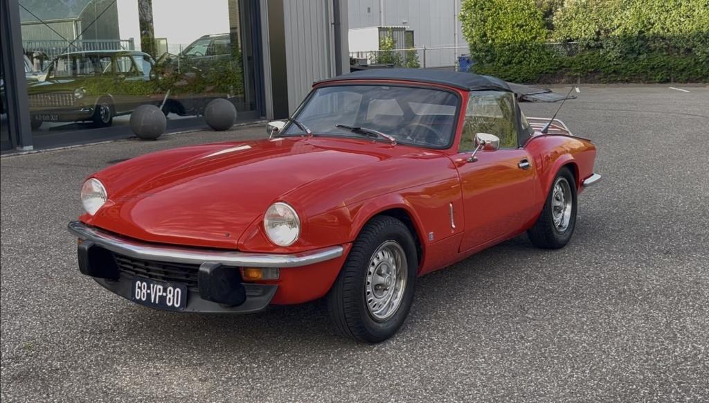 Triumph Spitfire 1500 soft top
