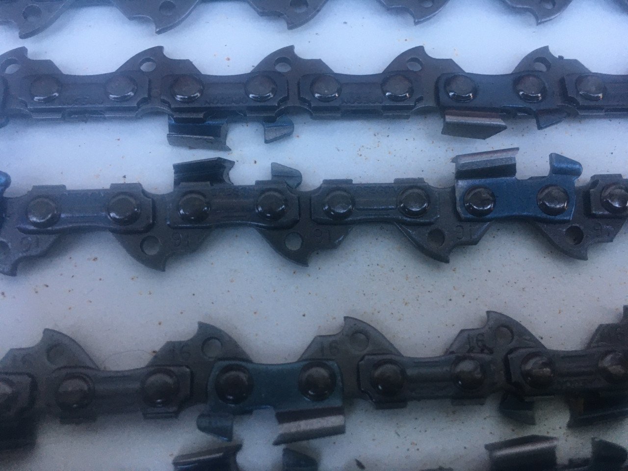 5X zaagketting voor kettingzaag dolmar, husqvarna etc  gloednieuw