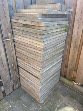 Betontegels 60x60x3,5