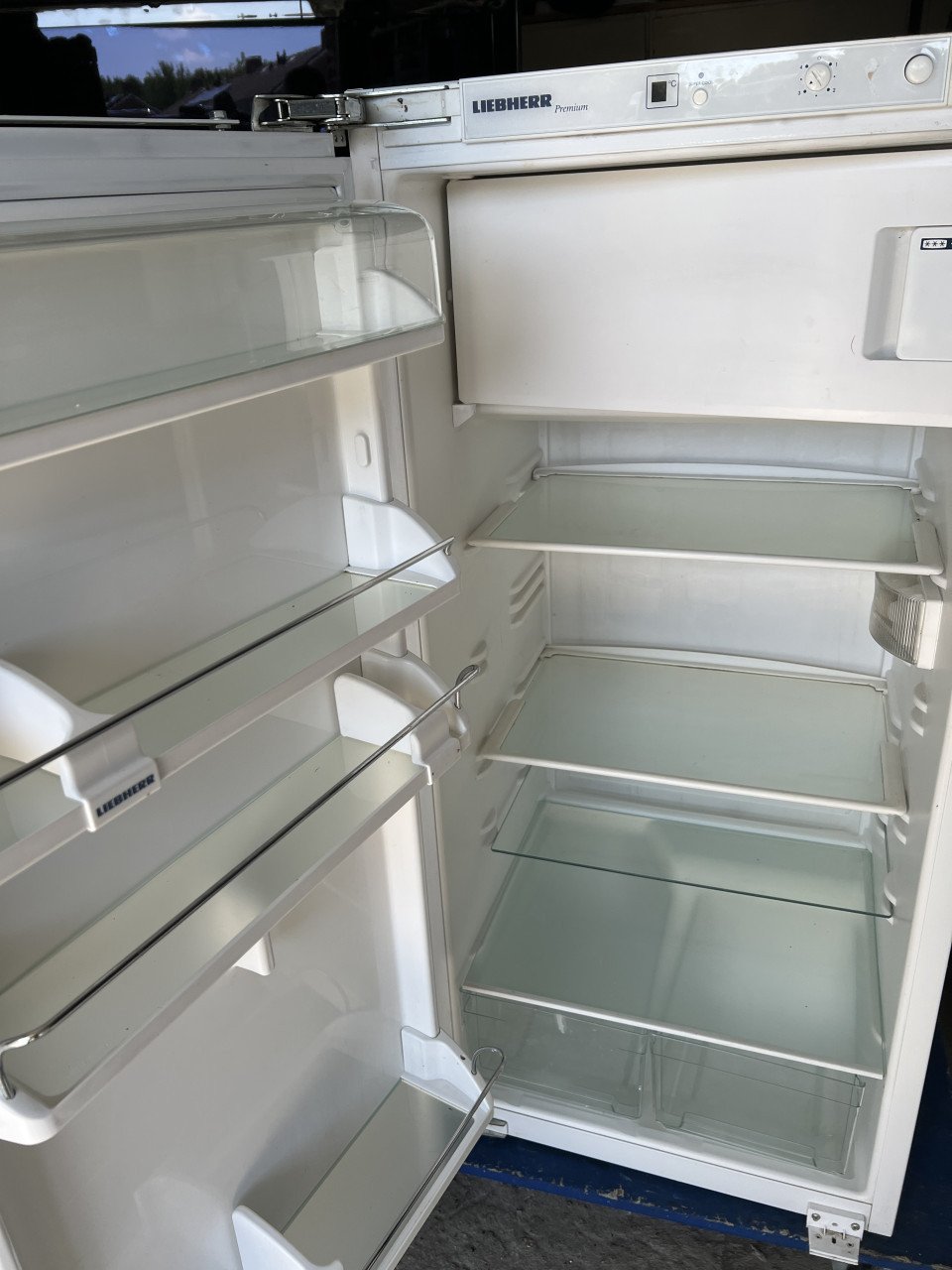 Liebherr inbouw Koelkast met vriesvak 123x60 cm.