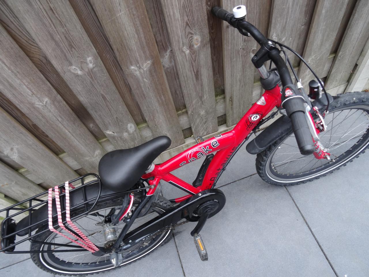 🚲 Batavus Snake Jongensfiets – 22 inch – Rood 🔴