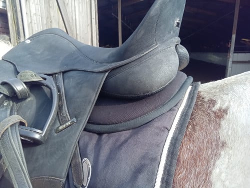 Memoryfoam halfpad/ zadelonderlegger
