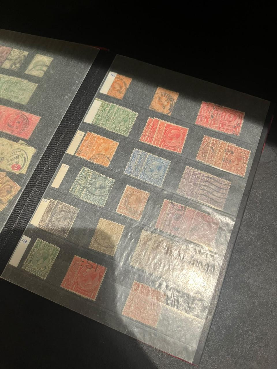 Klein album Engeland (en wat gebieden) waaronder heel oud