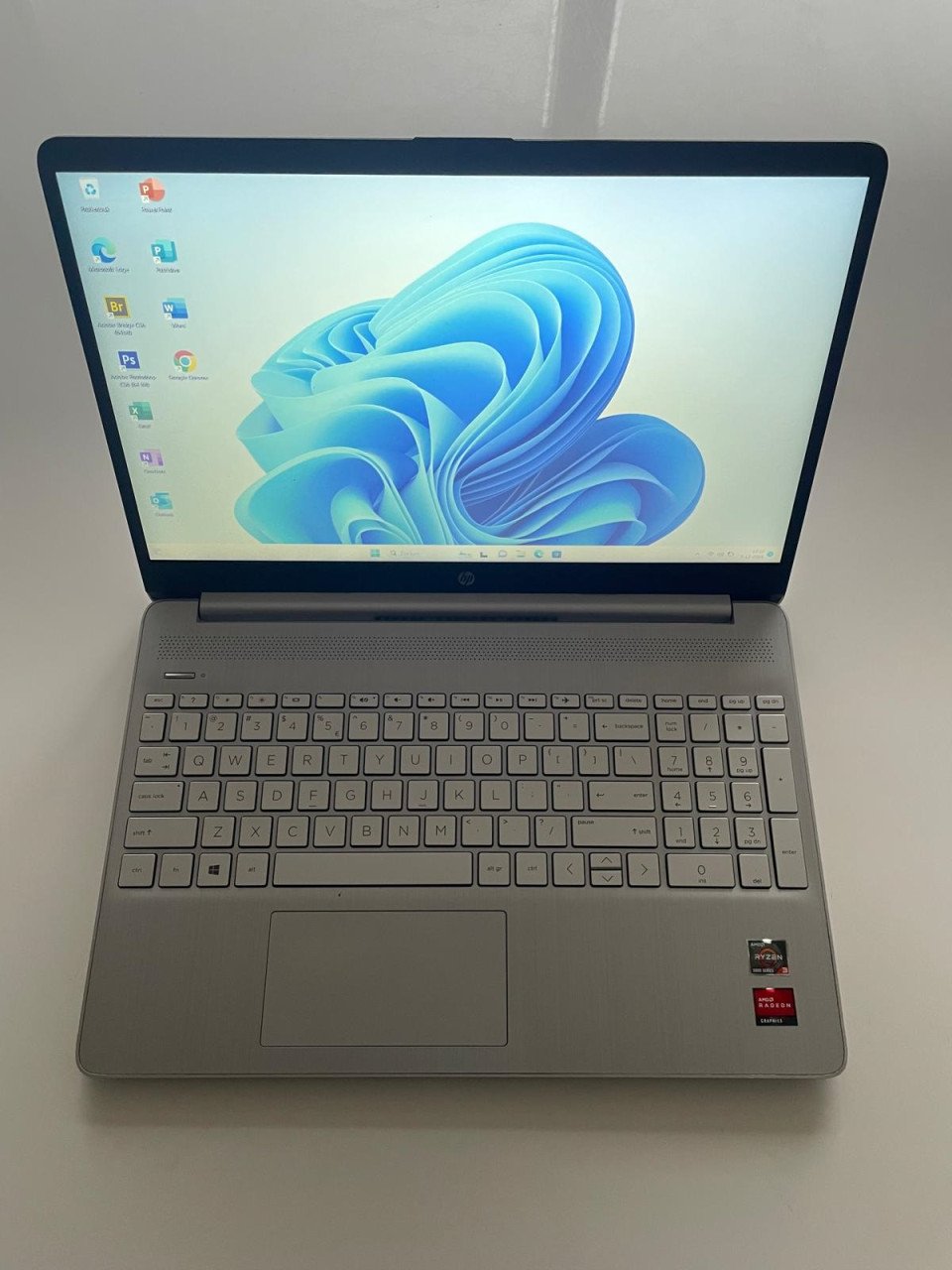 HP 15.6 inch Windows 11 AMD Ryzen 3 SSD Office en een nieuwe sleeve