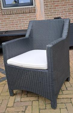 Mooie tuinstoelen voor eettafel set van 6