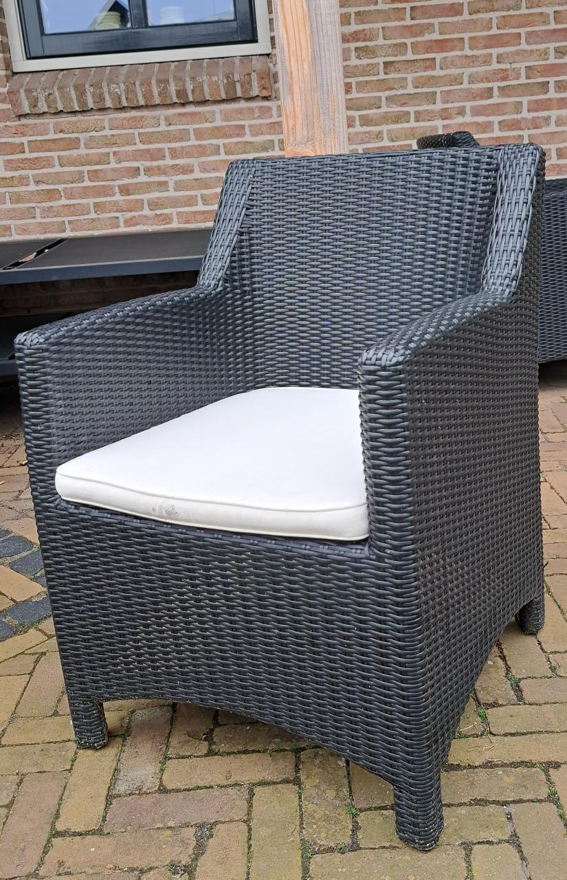Mooie tuinstoelen voor eettafel set van 6