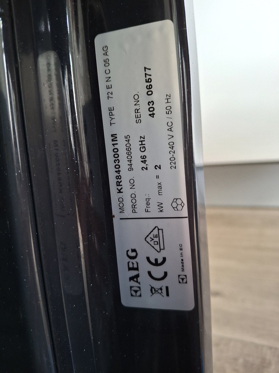 AEG micromat-duo inbouw combi-oven 60x45 cm