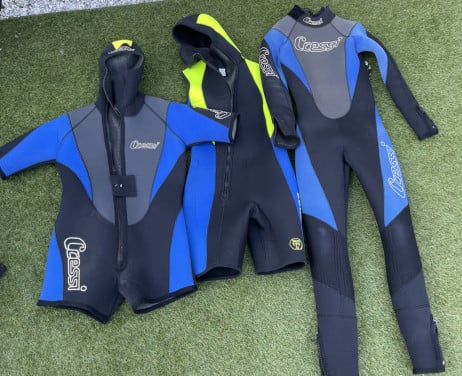 Duikspullen; alles voor € 300,-