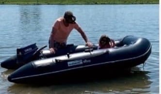 Nimarine Black Rhino 290, met 8pk motor