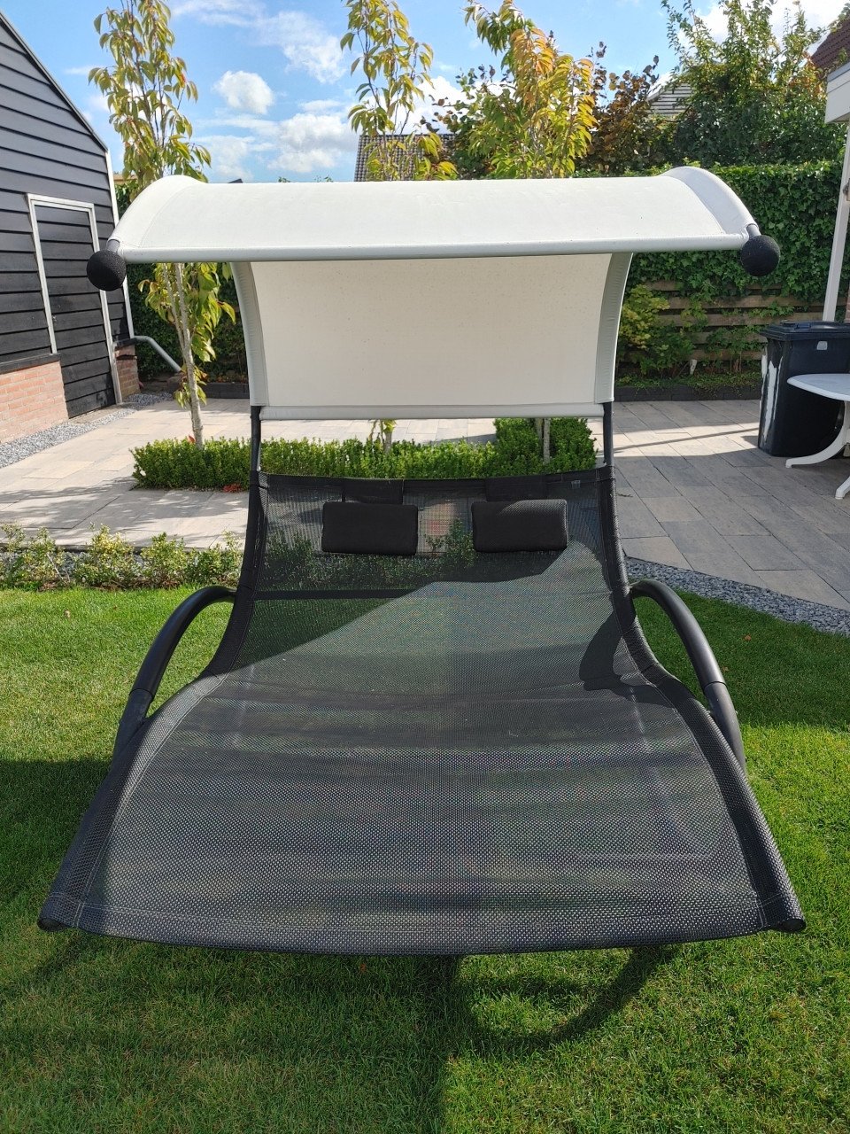 Schommel ligstoel-bed