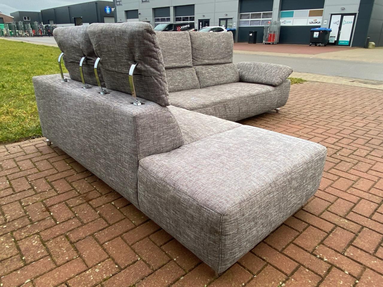Montèl Unique Stoffen Hoekbank-Diepe Lounge Zit -Modern Nederlands Comfort