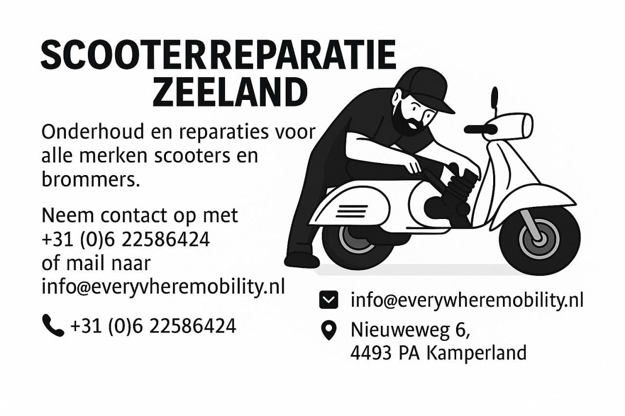Everywhere Mobility – Scooterreparatie in Zeeland