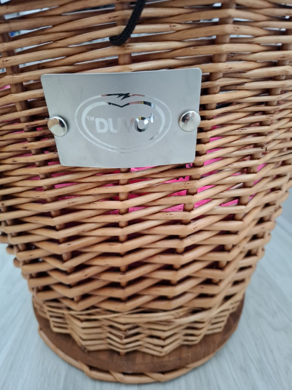 Fietsmand hond