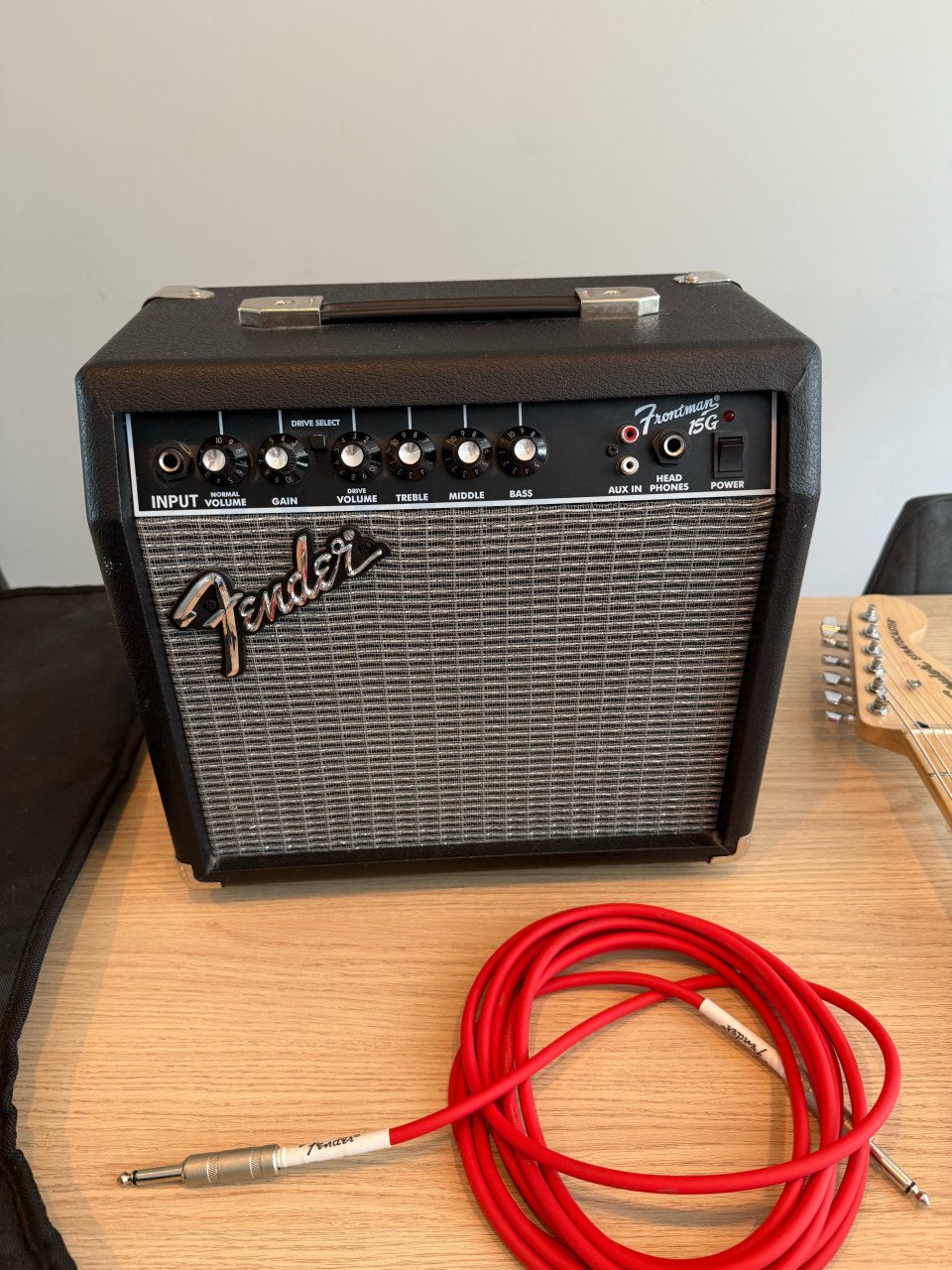 Fender squier Stratocaster complete set.