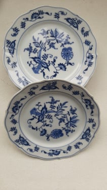 Blue Danube gebaksbordjes