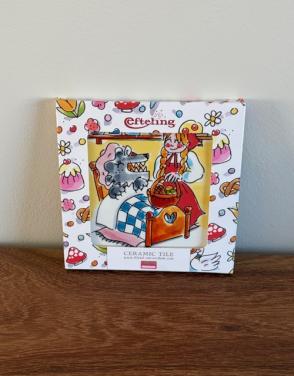 Blond Efteling | keramische tegel 13cm | Roodkapje