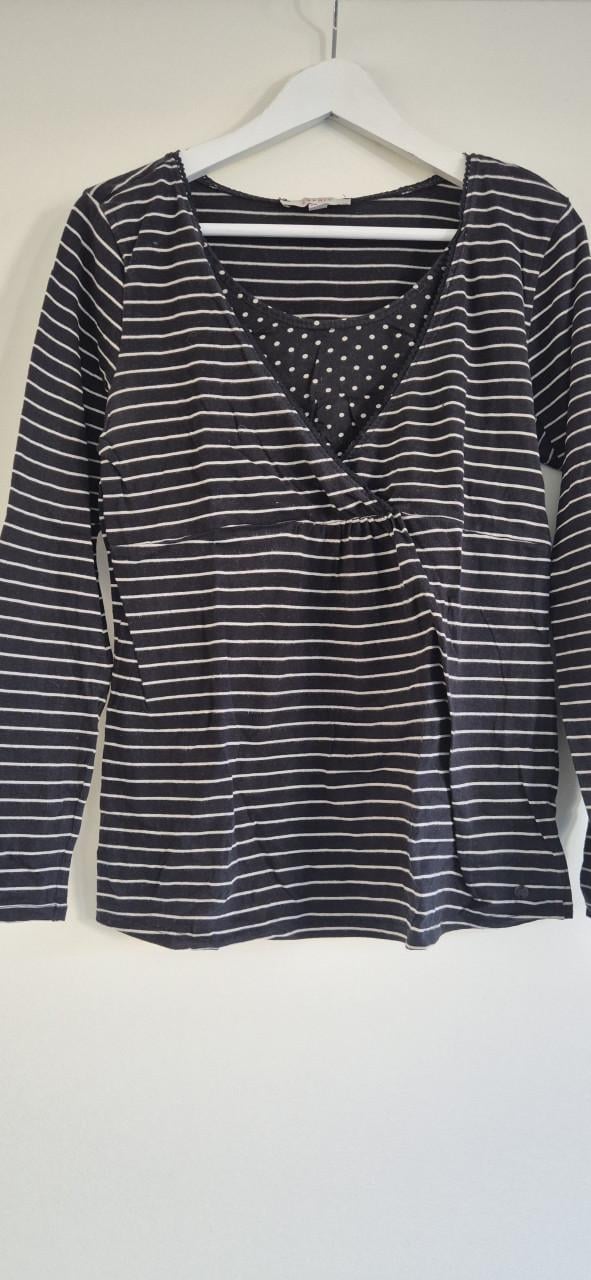 Winter zwangerschaps- en voedings tops maat M