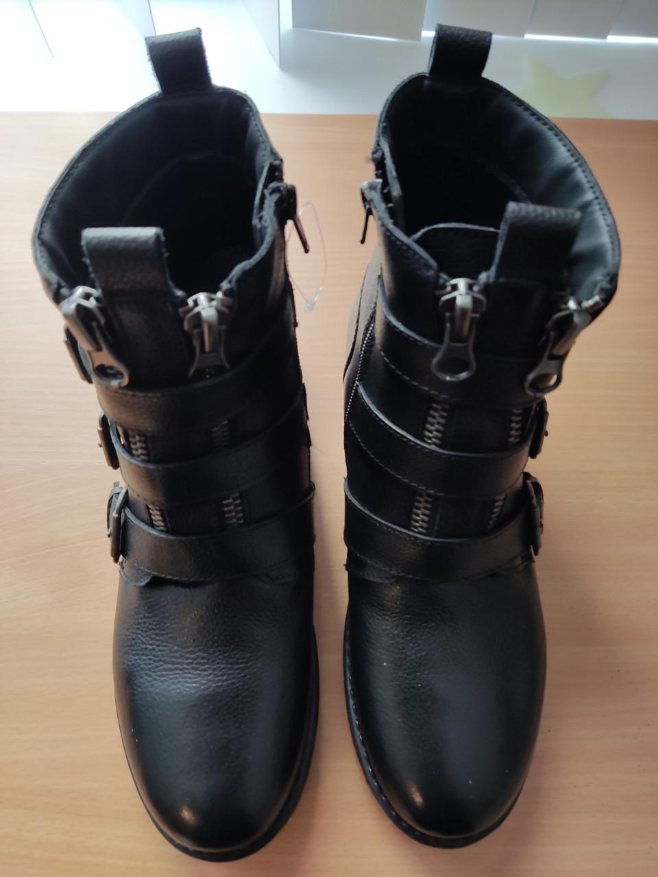 Nieuwe Lederen Dames Laarsjes - Mt. 41