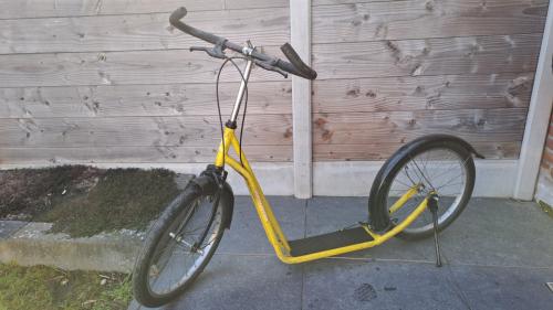 Step met grote wielen